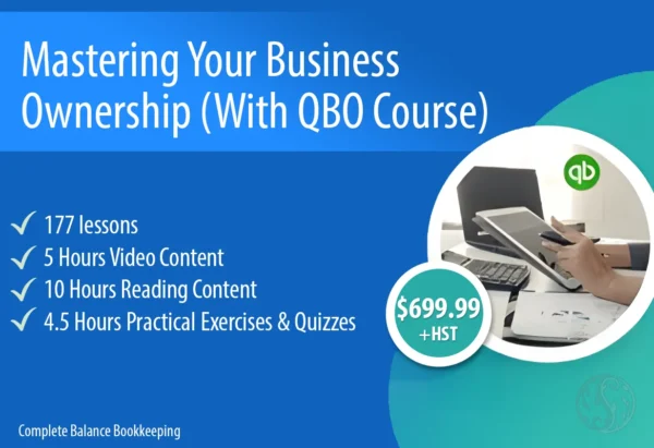 Mastering Your Business Ownership with QBO Course