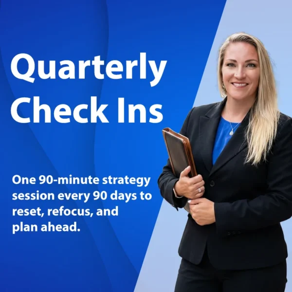 Quarterly Check-Ins Coaching
